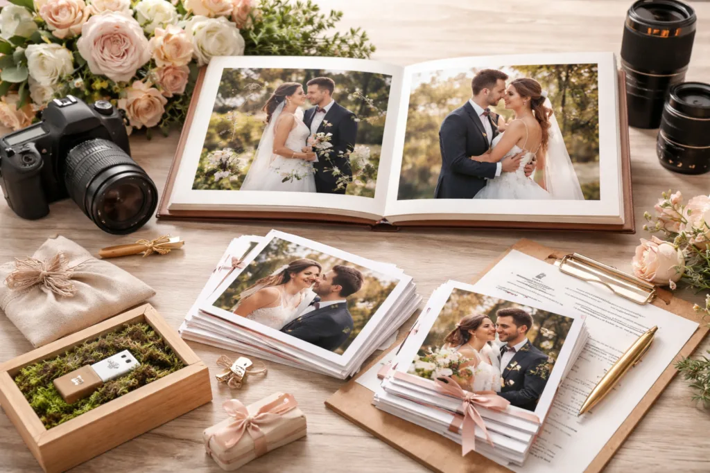 ce contine un pachet foto de nunta