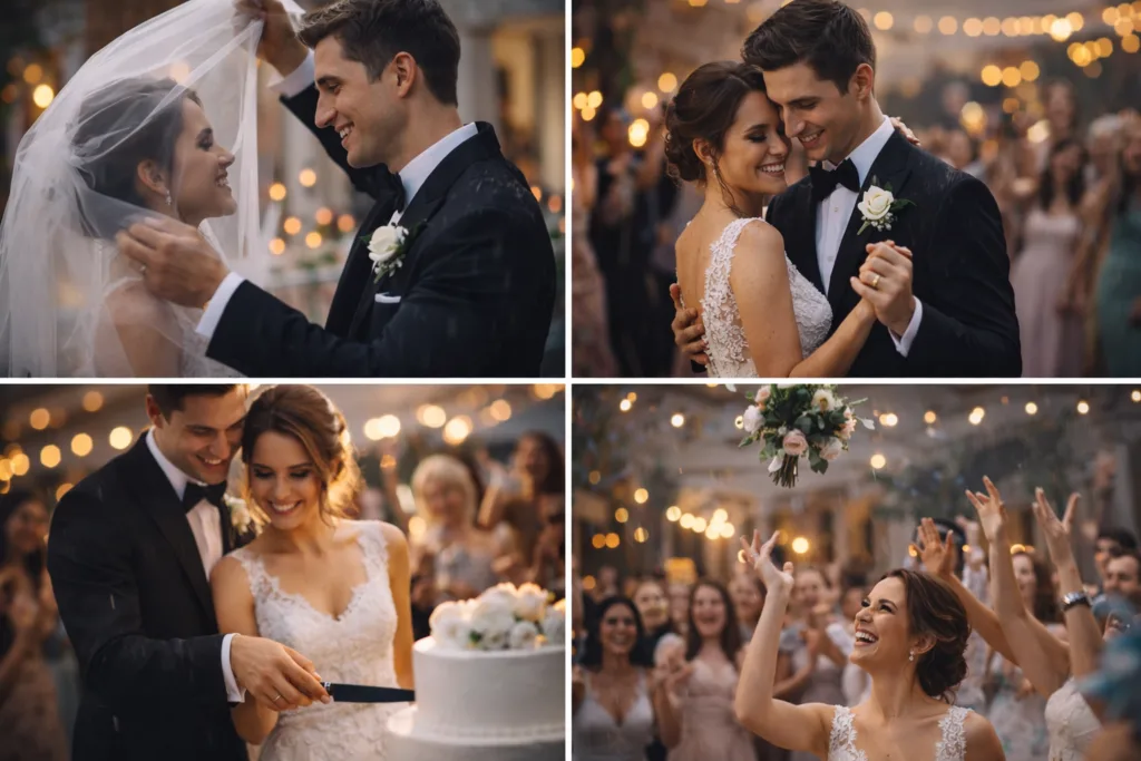 Momente importante la nuntă