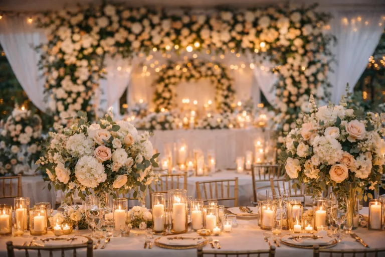 cat costa decorul de nunta