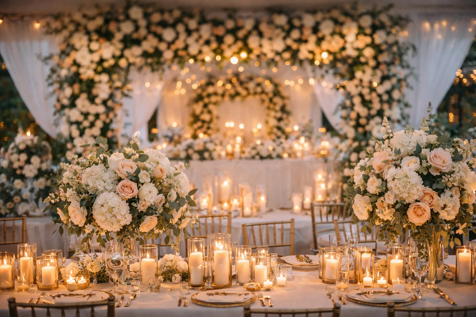 cat costa decorul de nunta