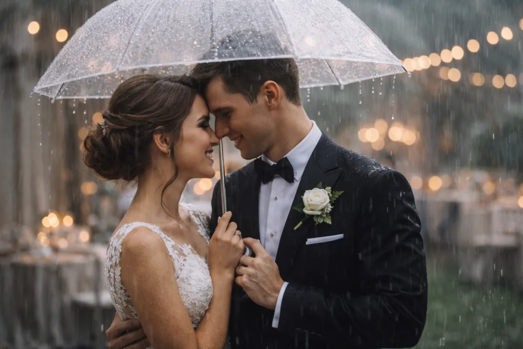 ce faci daca ploua in ziua nuntii