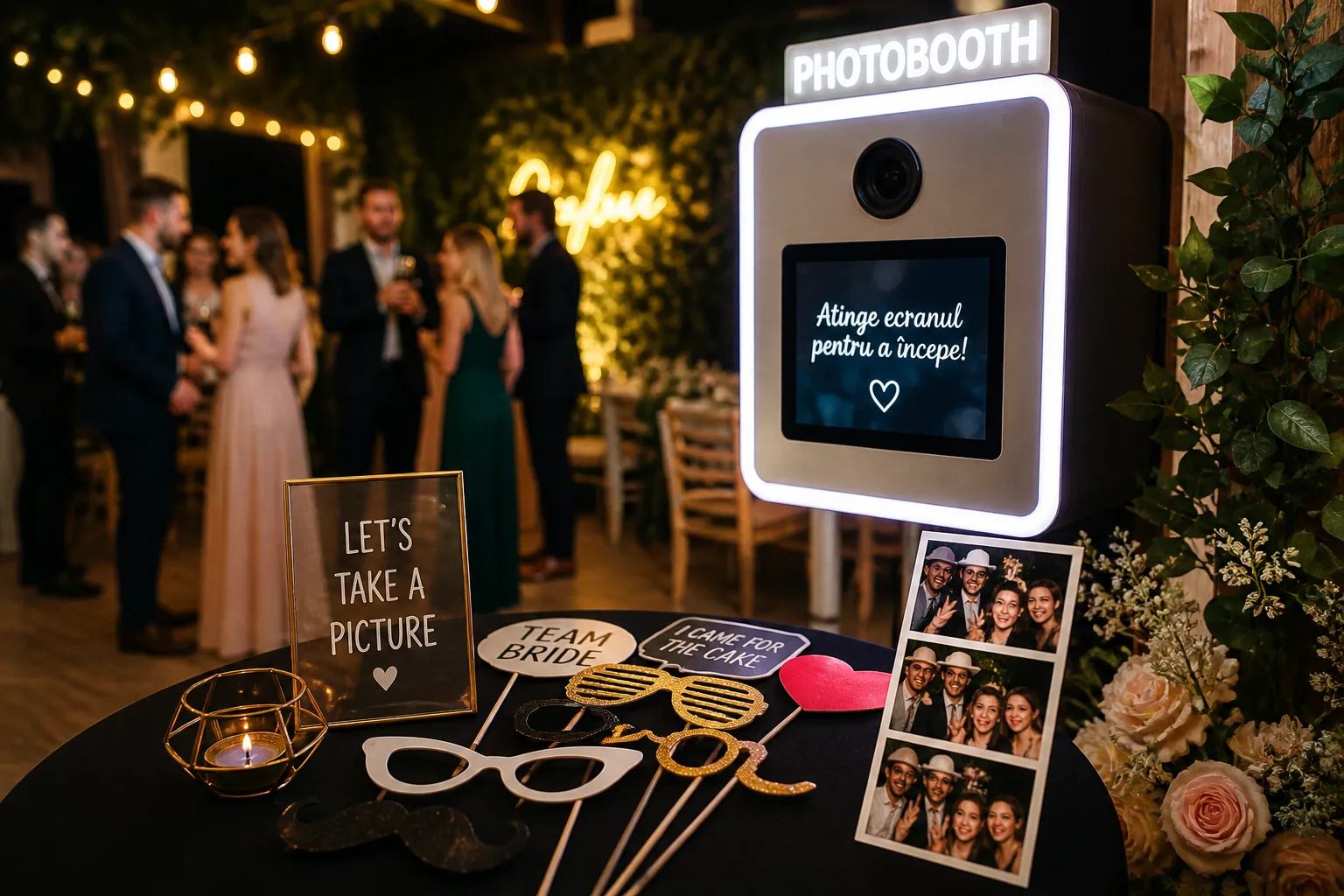 merită photobooth la nuntă
